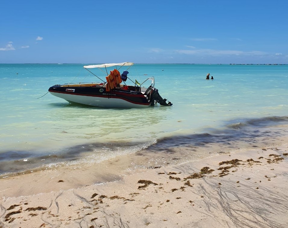 Praia de Barra Grande em Maragogi Alagoas