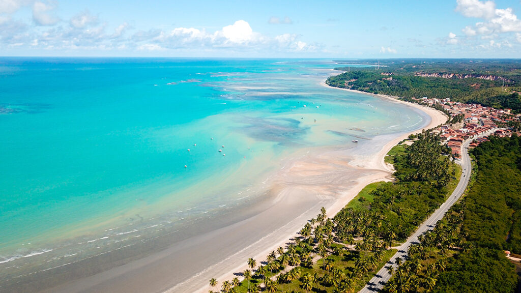 Praias de Japaratinga